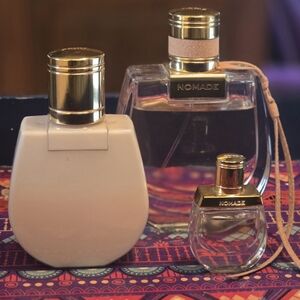 Chloe Nomade 3 Piece Set (2.5 Oz Spray + 3.4 Oz Lotion And Travel Mini